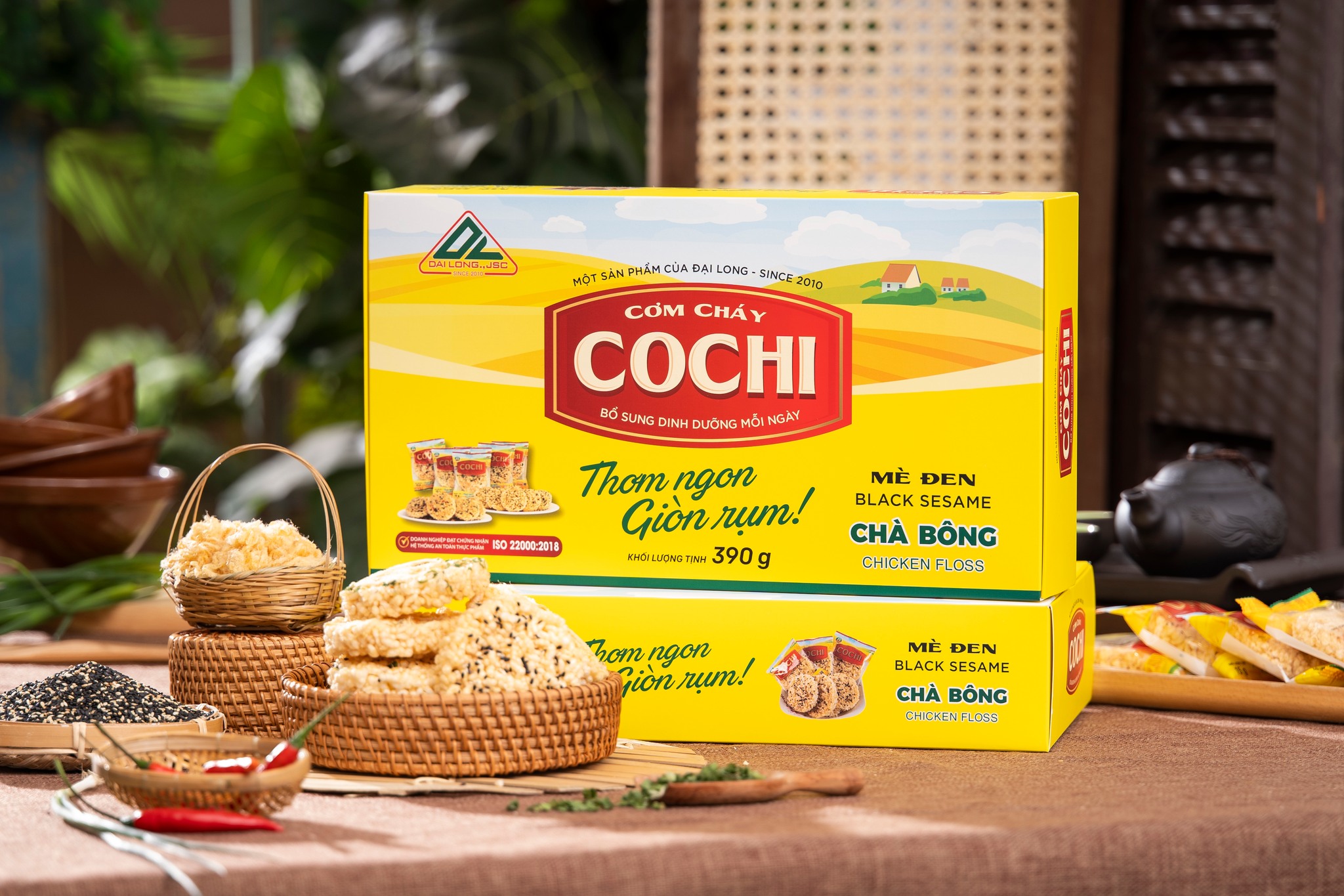 Xách quà Cơm Cháy COCHI 390 g
