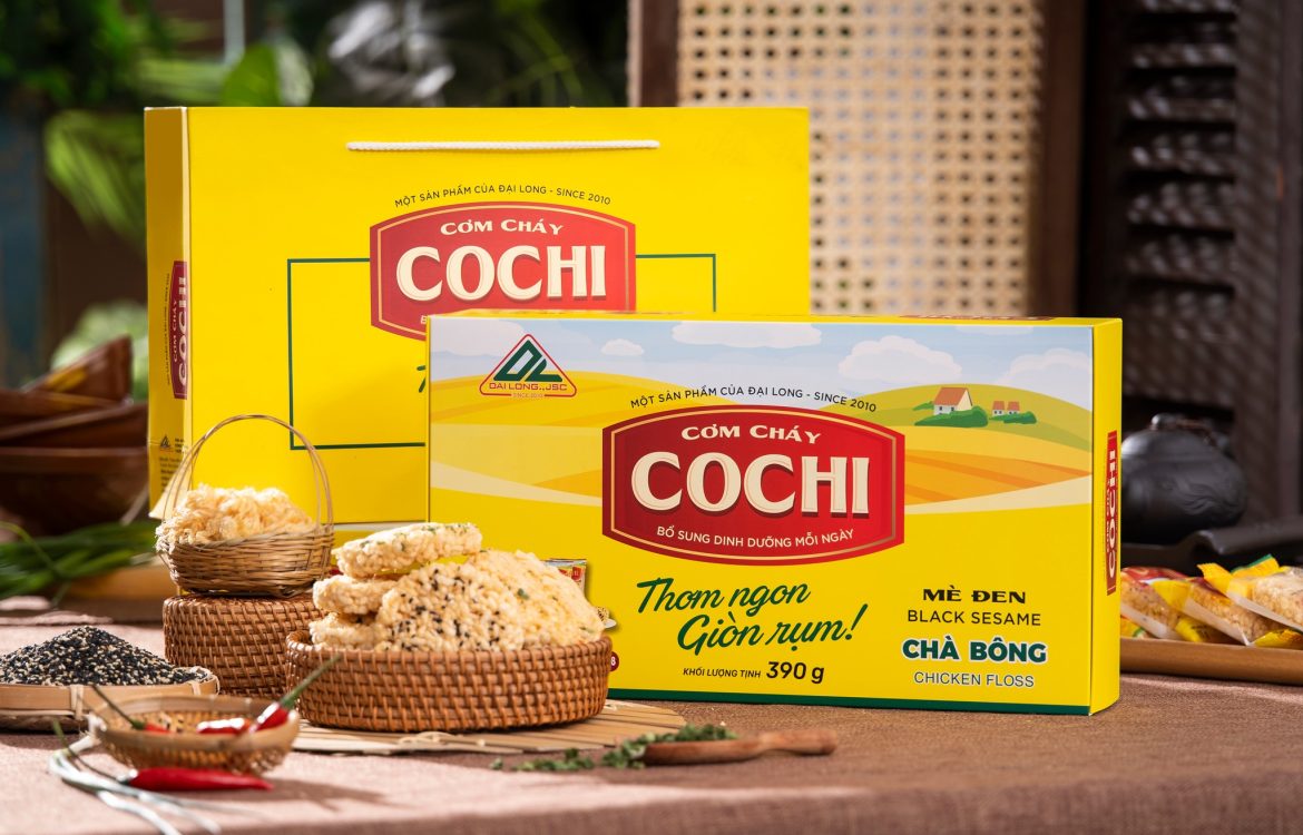 Xách quà Cơm Cháy COCHI 390 g