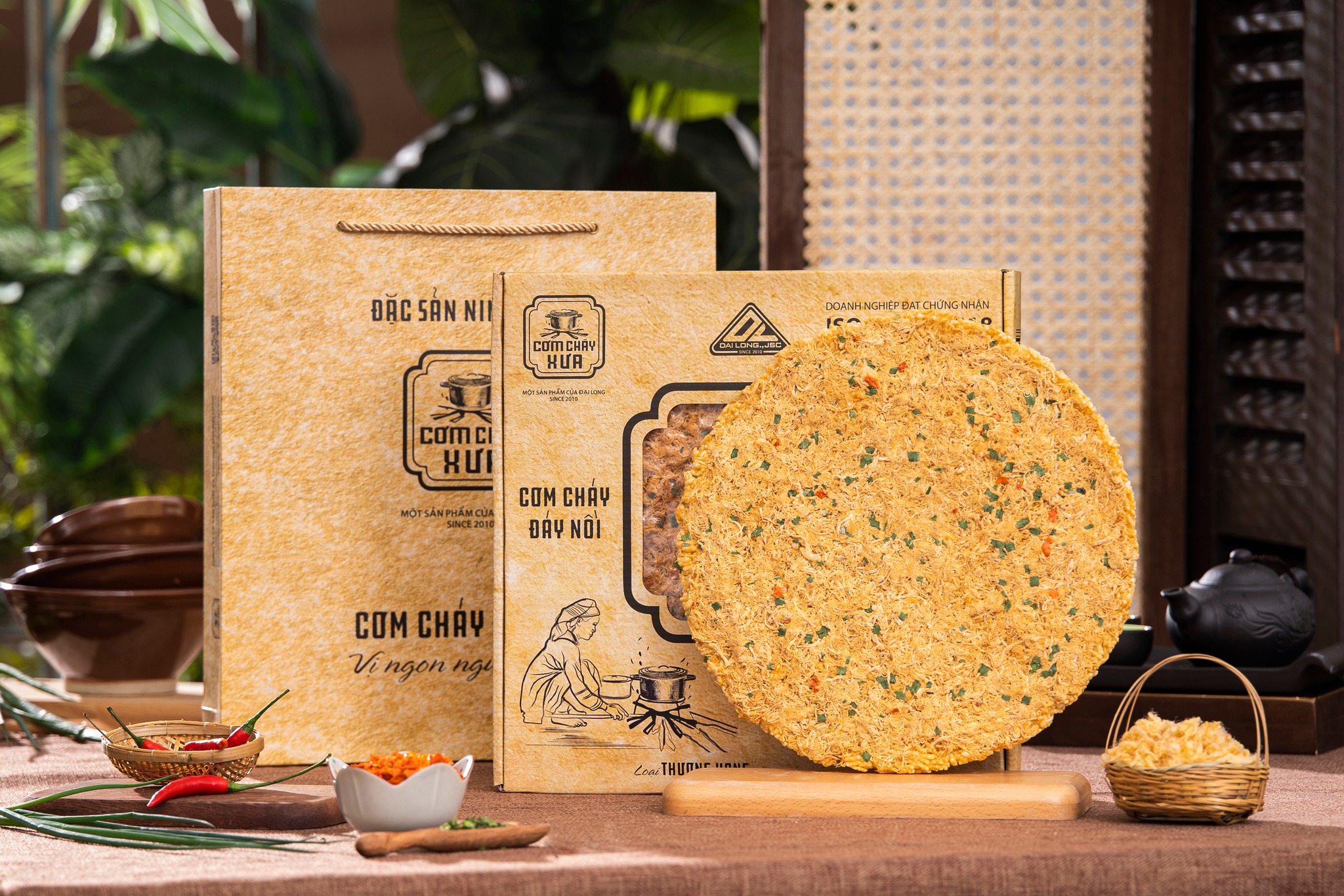 TOP 5 Xách Quà Tết 2024 Cơm Cháy Đại Long