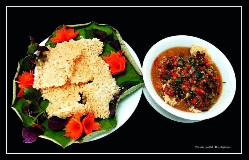 Cơm cháy sốt dê