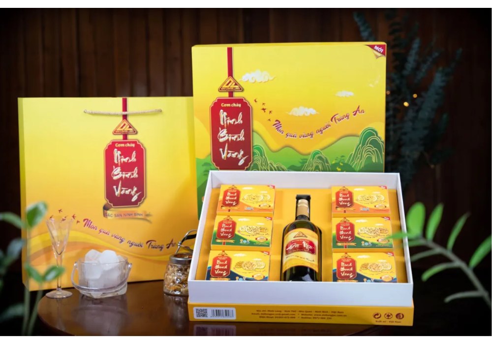 Xách quà Ninh Bình Vàng đặc biệt