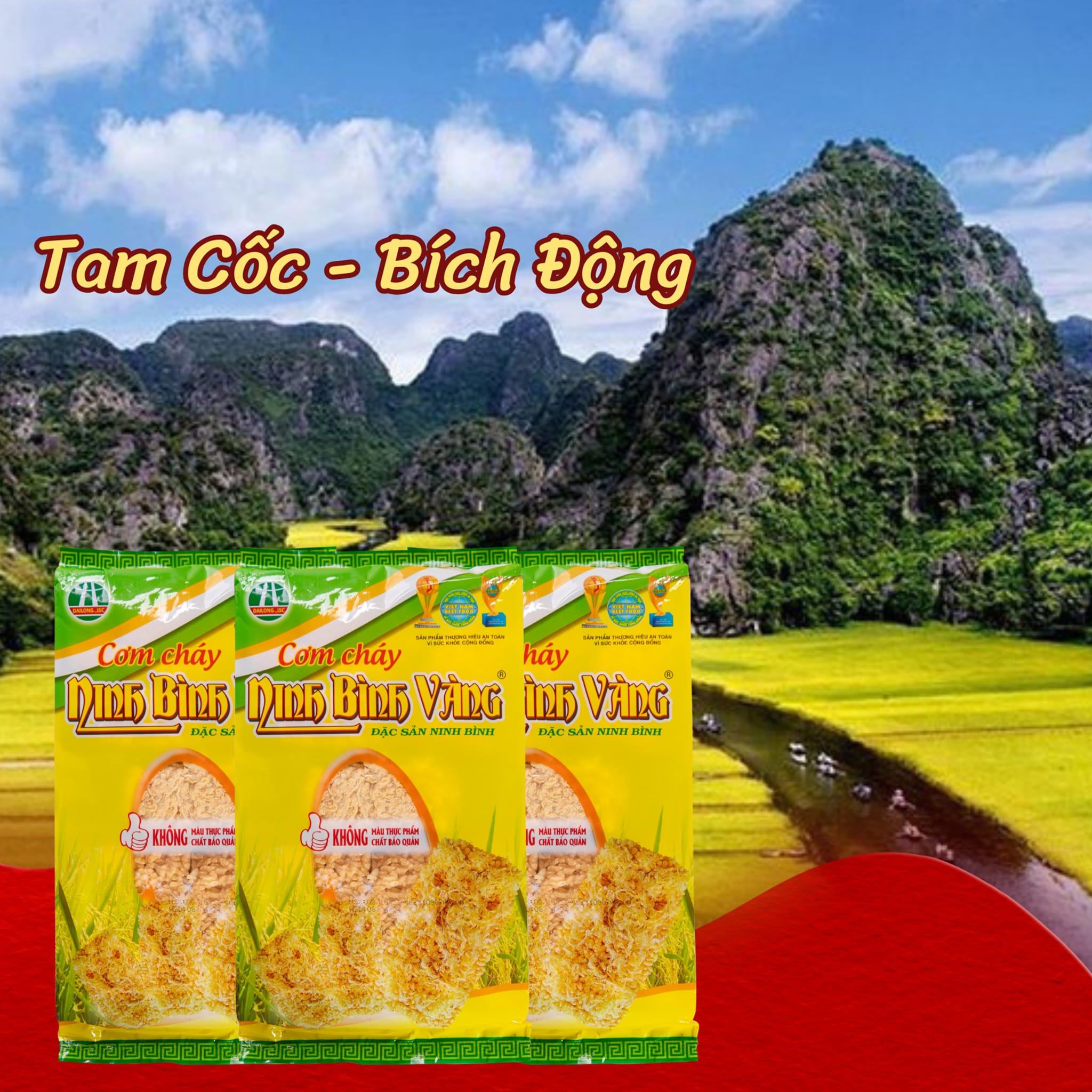 Top 4 Đặc sản Cơm Cháy Đại Long 2024 được lựa chọn nhiều nhất khi Du Xuân Ninh Bình
