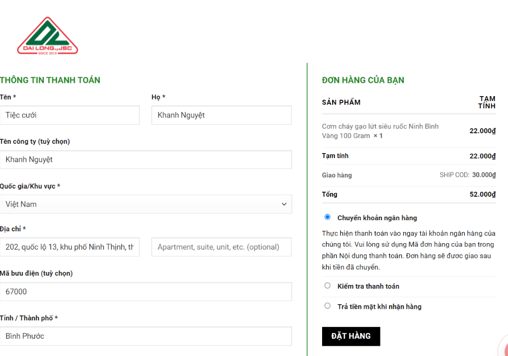 Mua Cơm Cháy Ninh Bình Đặt Hàng Online Tại Xưởng